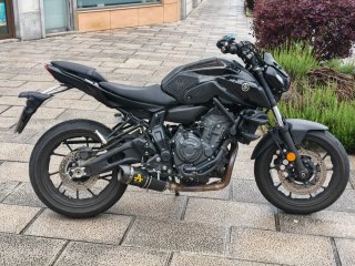 Yamaha MT-07 2024 A2. Línea completa.