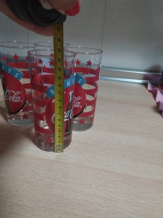 Lote 4 Vasos Coca-Cola Vintage "Always"
