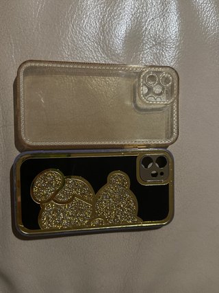 Funda iPhone 11 Brillante  Diseño de oso brillante