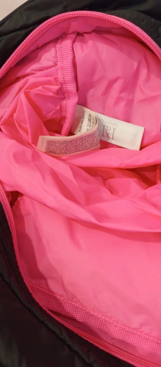 Bolsa Deporte PdH Activewear Negra/Fucsia