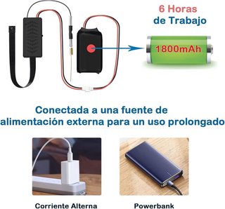 TANGMI Mini Camara Espia 1080P HD Portátil 2.4Gy5G