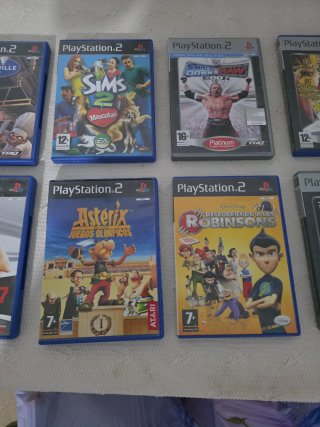Lote Juegos PS2 + Consola