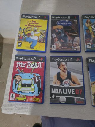 Lote Juegos PS2 + Consola