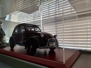 Maqueta Citroën 2CV Altaya 1:8