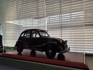 Maqueta Citroën 2CV Altaya 1:8
