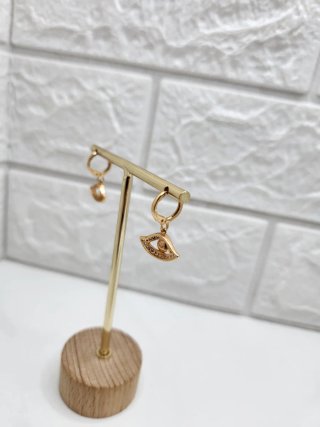 Conjunto Acero Quirúrgico Chapado Oro