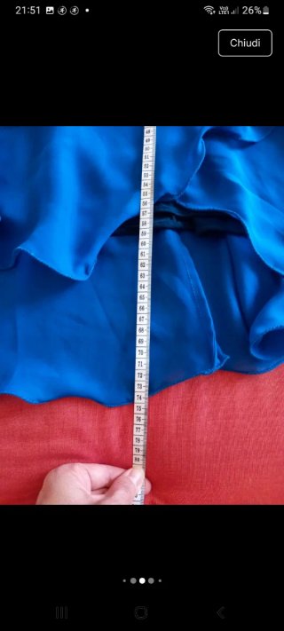 Abito elegante Rinascimento blu