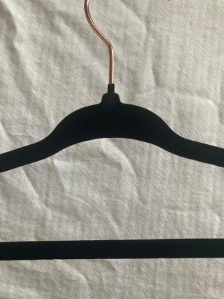 15 Perchas Terciopelo ManGotree