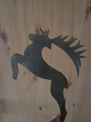 Figura Decorativa Ciervo Bronce