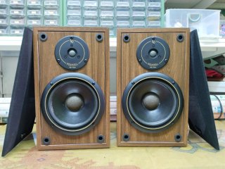 Altavoces Infinity Marrones y Negros
