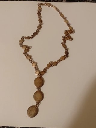 Collar Vintage Ciclon plateado