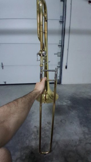 Trombón Logan traspositor sin boquilla