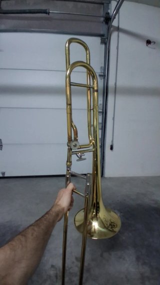 Trombón Logan traspositor sin boquilla