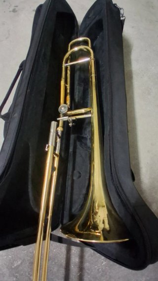 Trombón Logan traspositor sin boquilla