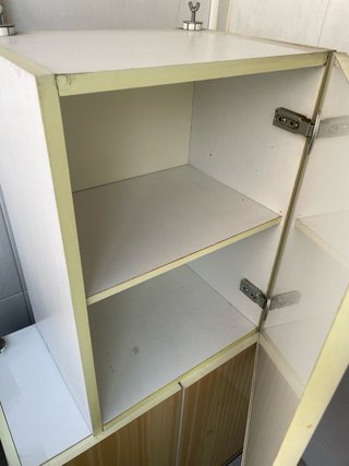 Muebles de cocina madera y blanco
