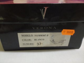 Zapatos de piel Verona talla 37