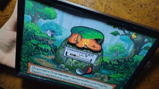 Quadro Diorama Charmander Pokémon 15x20