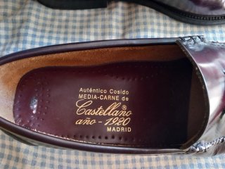 Zapatos de vestir burdeos