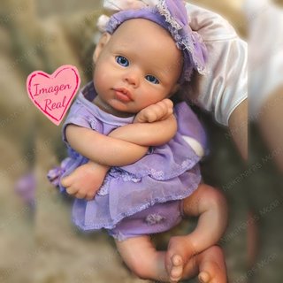 Bebé silicona flexible muñeca reborn