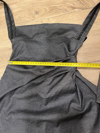 Vestido Mara Margo Negro Gris