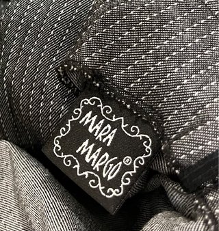 Vestido Mara Margo Negro Gris