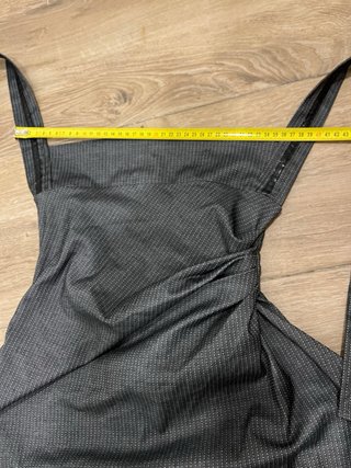 Vestido Mara Margo Negro Gris