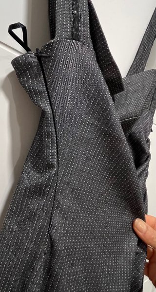 Vestido Mara Margo Negro Gris