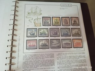 Colección sellos  1956-2008. Álbumes Torres