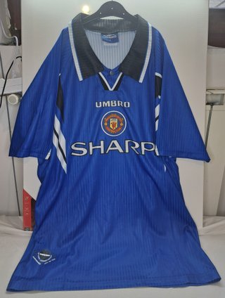 Maglia Manchester United Umbro Sharp Blu XL