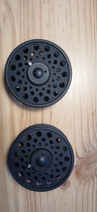 Carrete de pesca mosca automático copia vivarelli