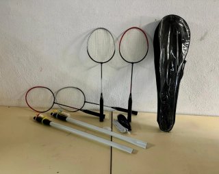 Set de bádminton con funda