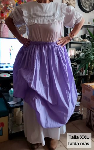 Ropa campesina canaria Mujer XXL
