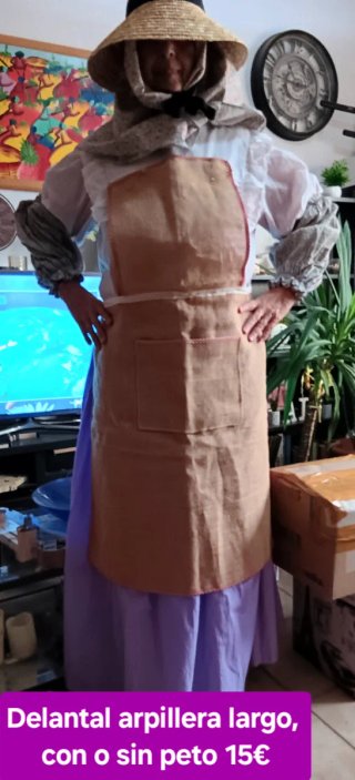 Ropa campesina canaria Mujer XXL