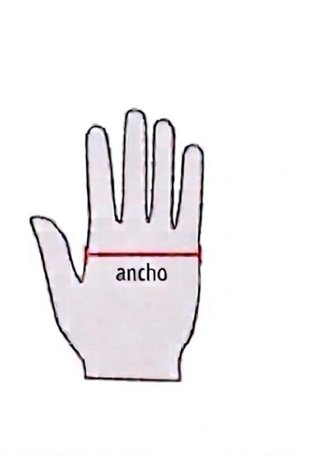 Guantes de cuero para moto Talla XL