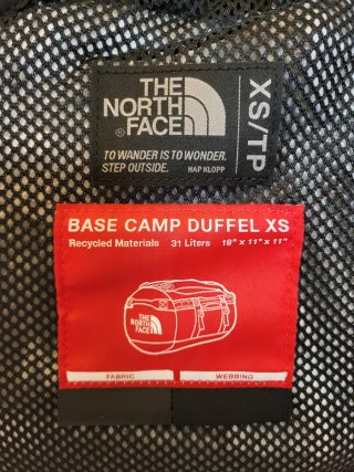 The North Face Base Camp Duffel XS 31L Negra