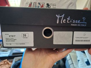 Stivaletti neri Metisse con ricami
