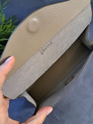 Neceser Piel Saffiano Beige Hecho a Mano