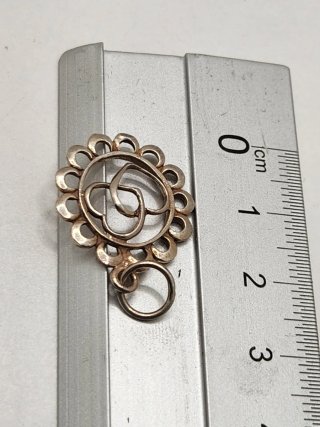 Colgante Corazones Entrelazados Plata Ley