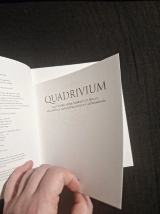 Quadrivium. Las cuatro artes liberales