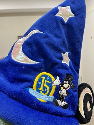 Gorro Mago Disney 15 Aniversario Mickey