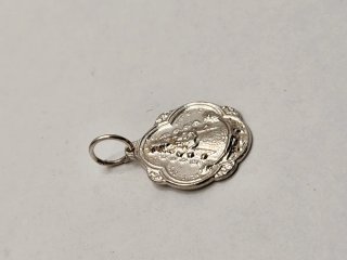 Colgante Virgen del Rocío Plata de Ley