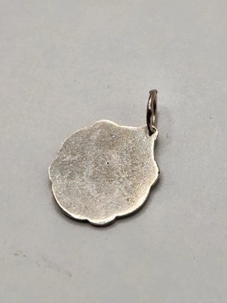 Colgante Virgen del Rocío Plata de Ley