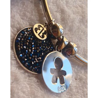 Bracciale Boccadamo con cristalli Swarovski blu