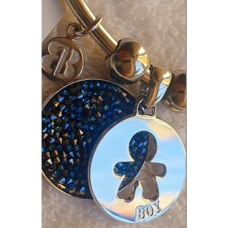 Bracciale Boccadamo con cristalli Swarovski blu