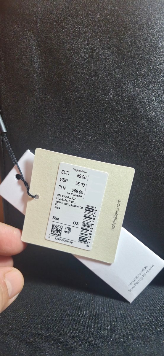 Bolso Calvin Klein Negro para Mujer