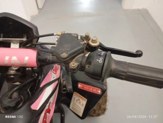 Mini Quad 49cc Jumpy Nitro Negro/Rosa