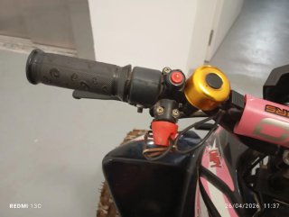 Mini Quad 49cc Jumpy Nitro Negro/Rosa