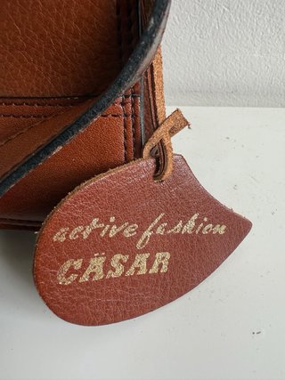 Borsa tracolla vintage vera pelle CASAR