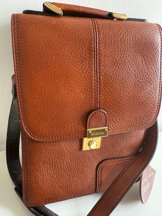 Borsa tracolla vintage vera pelle CASAR