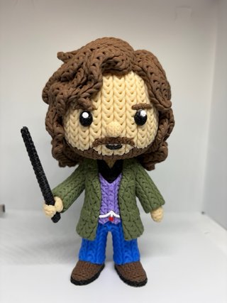 Muñeco tejido estilo Harry Potter